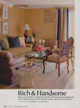 Better Homes & Gardens September 2009 Magazine Article: Rich & Handsome