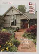 Better Homes & Gardens September 2009 Magazine Article: Character Builder