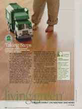 Better Homes & Gardens September 2009 Magazine Article: Living green