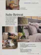 Better Homes & Gardens October 2009 Magazine Article: Suite Retreat