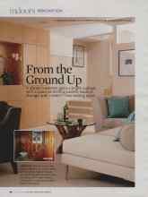 Better Homes & Gardens October 2009 Magazine Article: From the Ground Up