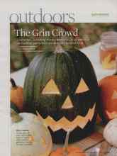 Better Homes & Gardens October 2009 Magazine Article: The Grin Crowd