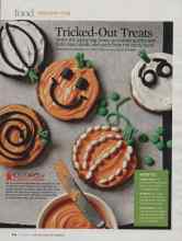 Better Homes & Gardens October 2009 Magazine Article: Tricked-Out Treats