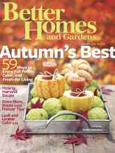 Better Homes & Gardens October 2009 Magazine Cover