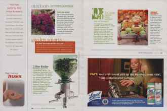 Better Homes & Gardens October 2009 Magazine Article: Page 140