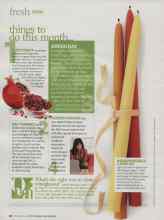 Better Homes & Gardens November 2009 Magazine Article: Things to do this month...
