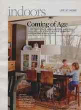 Better Homes & Gardens November 2009 Magazine Article: Coming of Age
