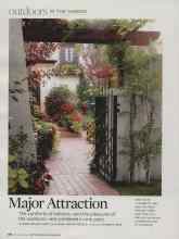 Better Homes & Gardens November 2009 Magazine Article: Major Attraction