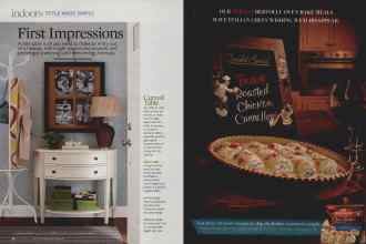 Better Homes & Gardens November 2009 Magazine Article: Page 58