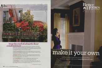 Better Homes & Gardens November 2009 Magazine Article: Page 166