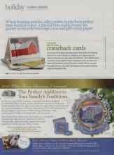 Better Homes & Gardens December 2009 Magazine Article: Comeback cards