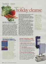 Better Homes & Gardens December 2009 Magazine Article: Guests sleeping softly