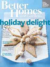 Better Homes & Gardens December 2009 Magazine Cover