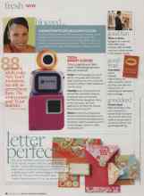 Better Homes & Gardens January 2010 Magazine Article: TECH: SMART CLOCKS
