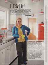 Better Homes & Gardens January 2010 Magazine Article: I Did It!