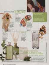 Better Homes & Gardens March 2010 Magazine Article: A month of energy