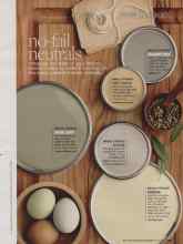 Better Homes & Gardens March 2010 Magazine Article: No-fail neutrals
