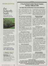 Better Homes & Gardens March 2010 Magazine Article: The butterfly bush