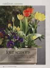 Better Homes & Gardens March 2010 Magazine Article: Four seasons
