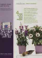Better Homes & Gardens March 2010 Magazine Article: 4 ways to be a savvy plant shopper