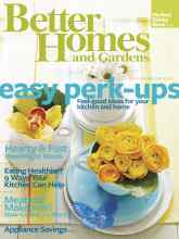 Better Homes & Gardens March 2010 Magazine Cover