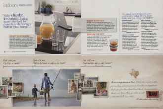 Better Homes & Gardens March 2010 Magazine Article: Page 54