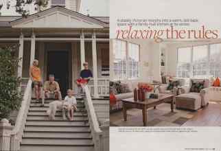 Better Homes & Gardens March 2010 Magazine Article: Relaxing the rules