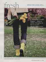 Better Homes & Gardens April 2010 Magazine Article: Things to do this month...