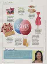 Better Homes & Gardens April 2010 Magazine Article: EVERYTHING EASTER