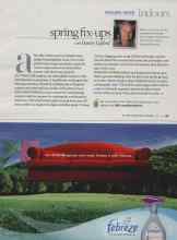 Better Homes & Gardens April 2010 Magazine Article: Spring fix-ups with Danny Lipford