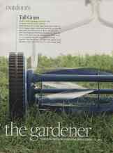 Better Homes & Gardens April 2010 Magazine Article: Tall Grass