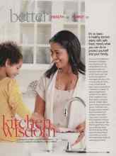 Better Homes & Gardens April 2010 Magazine Article: Kitchen wisdom