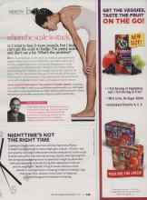 Better Homes & Gardens April 2010 Magazine Article: NIGHTTIME'S NOT THE RIGHT TIME