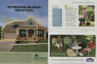 Better Homes & Gardens April 2010 Magazine Article: Page 144