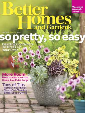 Better Homes & Gardens May 2010 Magazine Cover