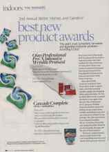 Better Homes & Gardens May 2010 Magazine Article: Best new product awards