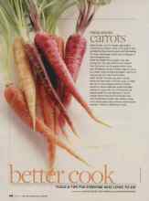 Better Homes & Gardens May 2010 Magazine Article: Carrots