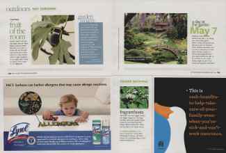 Better Homes & Gardens May 2010 Magazine Article: Page 144
