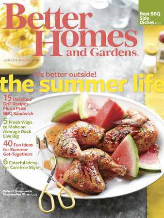 Better Homes & Gardens June 2010 Magazine Cover
