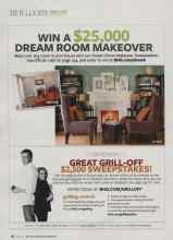 Better Homes & Gardens June 2010 Magazine Article: WIN A $25,000 DREAM ROOM MAKEOVER