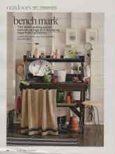Better Homes & Gardens June 2010 Magazine Article: Bench mark