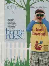 Better Homes & Gardens June 2010 Magazine Article: Home rules!