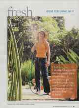 Better Homes & Gardens August 2010 Magazine Article: Things to do this month...