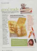 Better Homes & Gardens August 2010 Magazine Article: Good reads