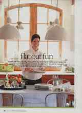 Better Homes & Gardens August 2010 Magazine Article: Flat out fun