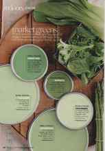 Better Homes & Gardens August 2010 Magazine Article: Market greens