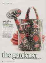 Better Homes & Gardens August 2010 Magazine Article: Sprinkling in style
