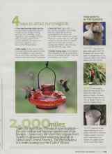 Better Homes & Gardens August 2010 Magazine Article: 4 ways to attract hummingbirds
