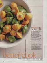 Better Homes & Gardens August 2010 Magazine Article: FRESH-PICKED squash