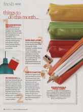 Better Homes & Gardens September 2010 Magazine Article: INDISPENSABLE: PENCIL CASES